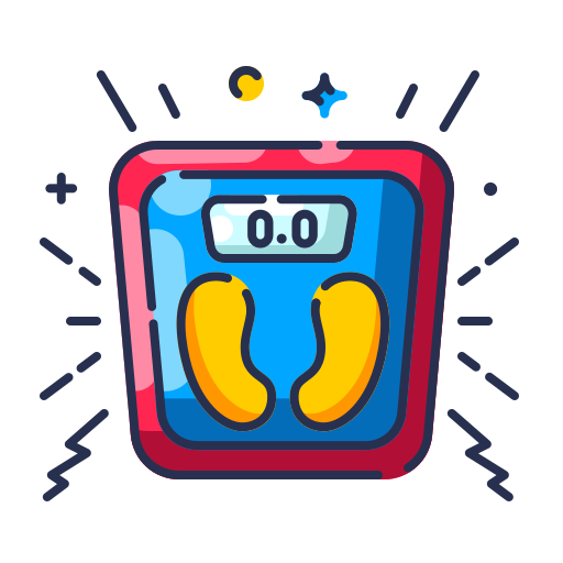 Body scale - Free electronics icons