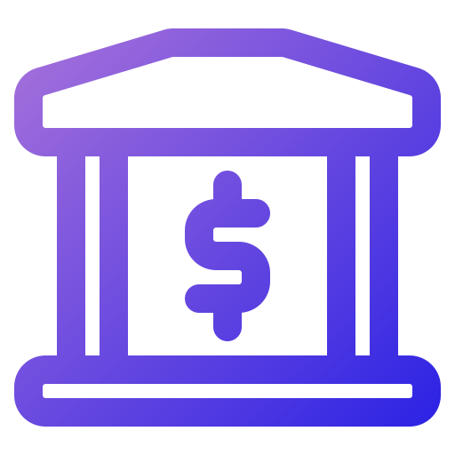 Bank Generic Gradient icon