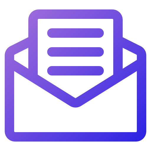 Mail Generic Gradient icon