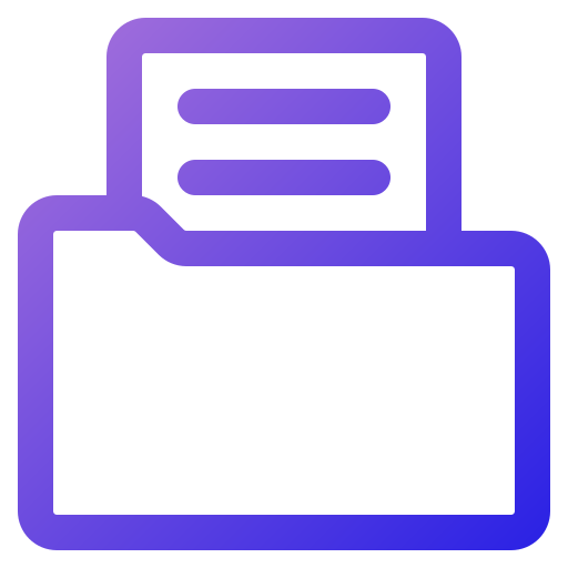 Folder Generic Gradient icon