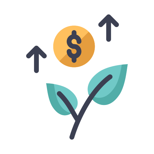 inversión icono gratis