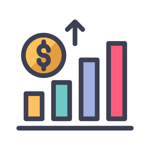 Graph Generic Outline Color icon