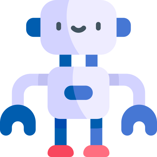 Robot Kawaii Flat icon