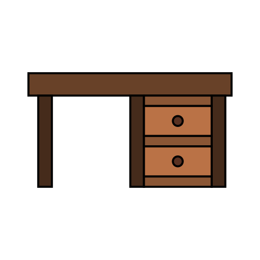 Work table - Free furniture and household icons