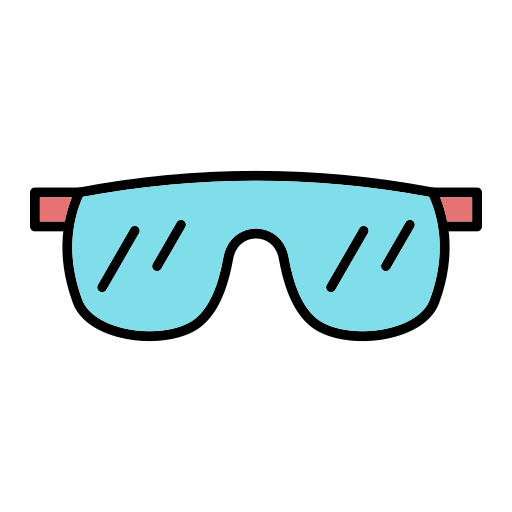 lentes de seguridad icono gratis