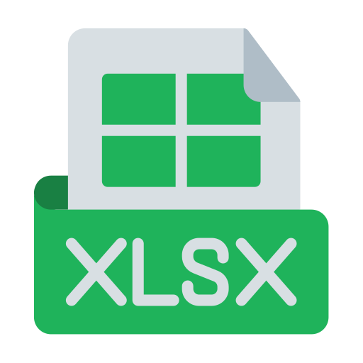 Xlsx File Icon 4907