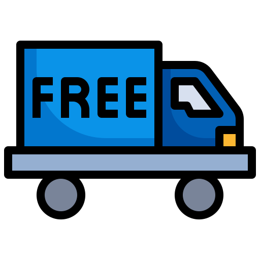 Free shipping free icon