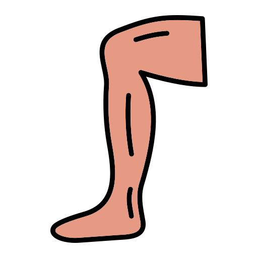 Leg free icon Leg free icon