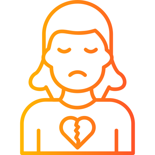 Broken heart free icon