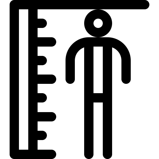 höhe kostenlos Icon