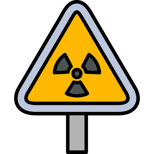 Radiation Generic Outline Color icon