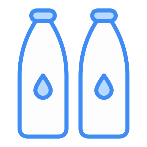 botella de leche icono gratis