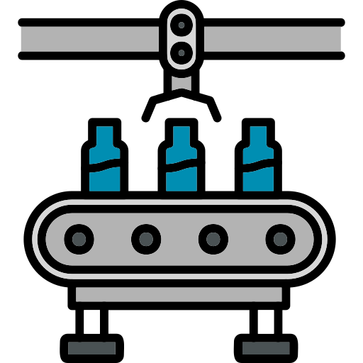 Fabrica de agua icono gratis