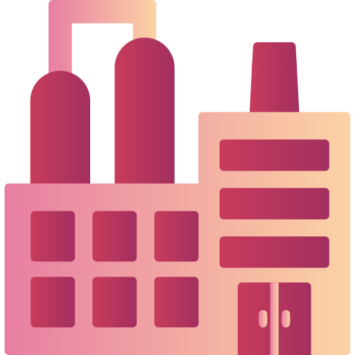 Factory Generic Flat Gradient icon