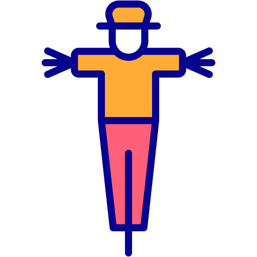 Scarecrow Generic Outline Color icon