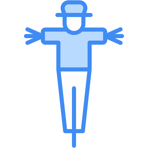 Scarecrow Generic Blue Icon