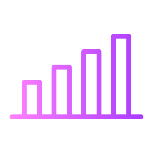 gráfico de barras icono gratis