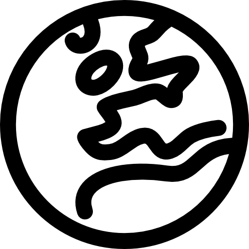 mapa del mundo icono gratis