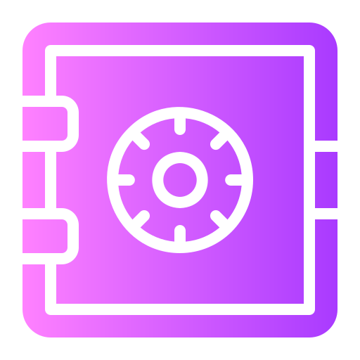 caja de seguridad icono gratis