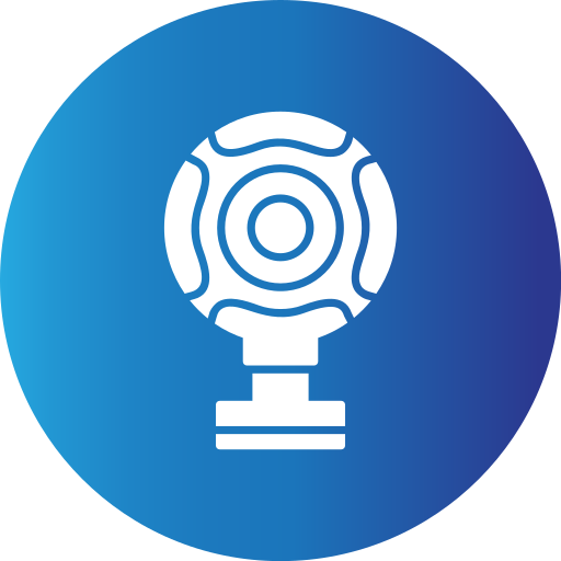 cámara web icono gratis