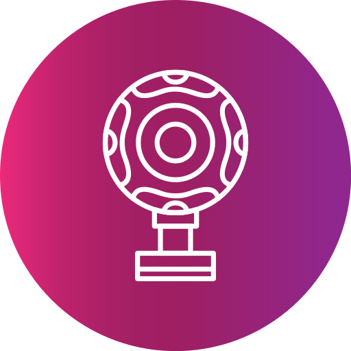 cámara web icono gratis