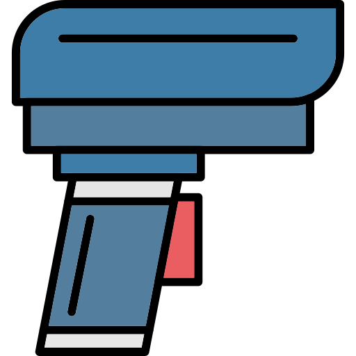 Barcode scanner Generic Outline Color icon