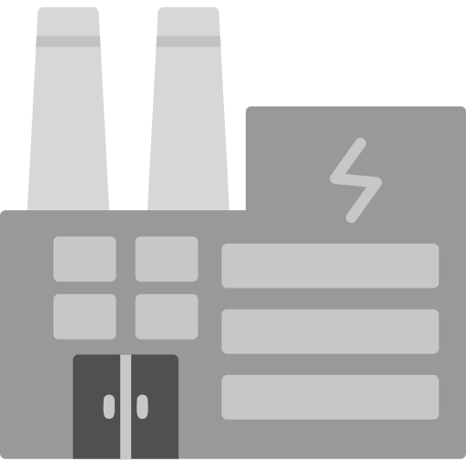 Fabrica De Electricidad Iconos Gratis De Industria