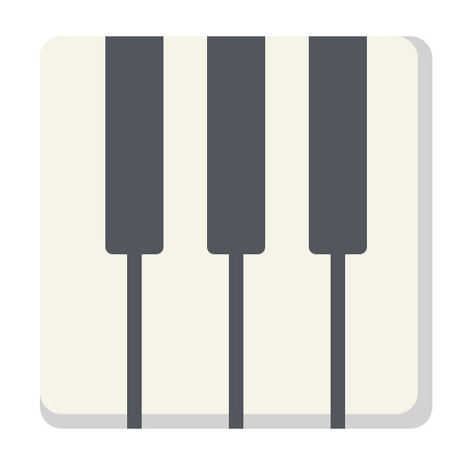 piano icono gratis