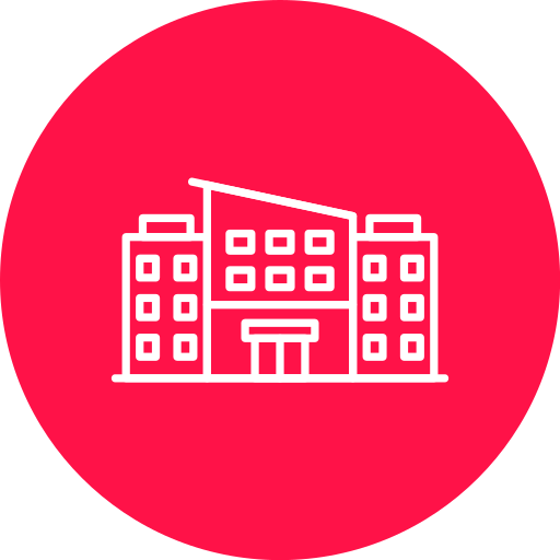 Hotel Generic Flat icon