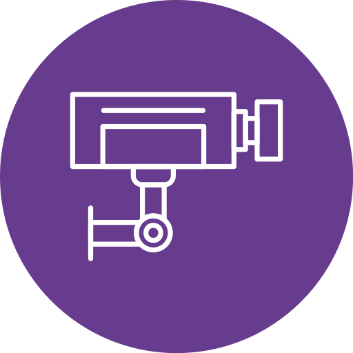 caméra de vidéosurveillance Icône gratuit caméra de vidéosurveillance Icône gratuit