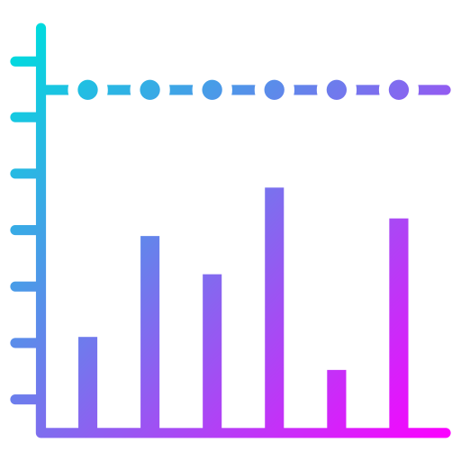 gráfico de barras icono gratis