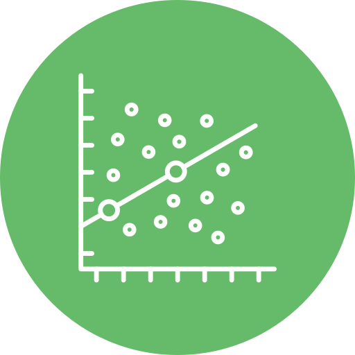 Scatter plot - Free business icons