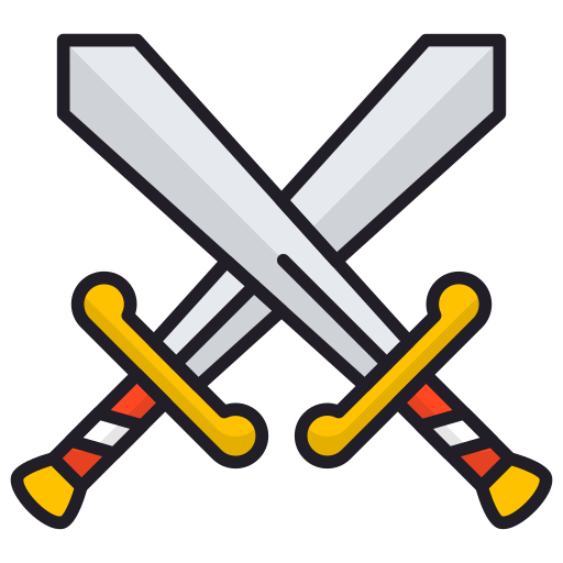 Attack, crossed swords, destroy, hacking, kill, safety, sword icon -  Download on Iconfinder