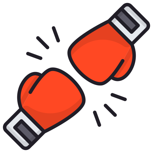 guantes de boxeo icono gratis