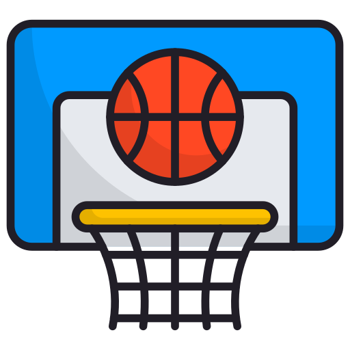 Icono De Baloncesto Generic Outline Color 9205