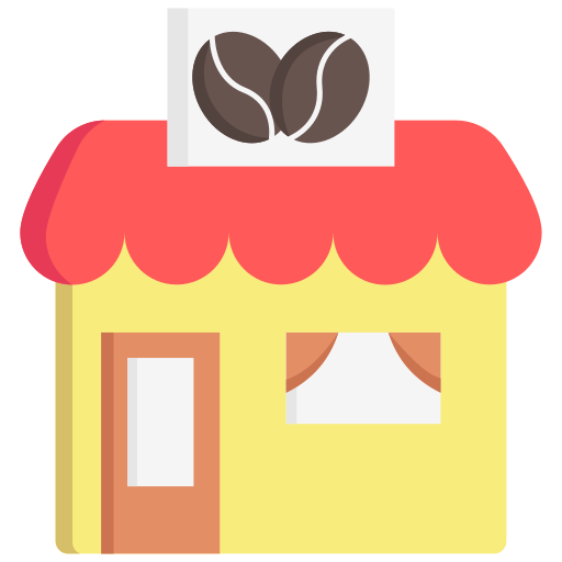 cafetería icono gratis