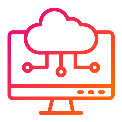 computación en la nube icono gratis
