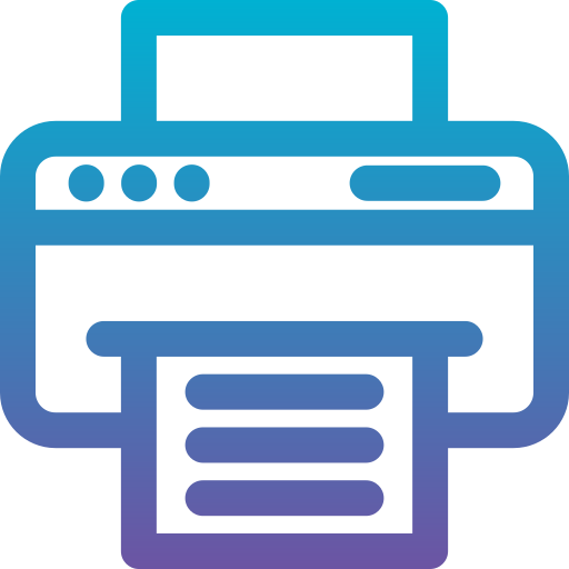 Printer Generic Gradient icon