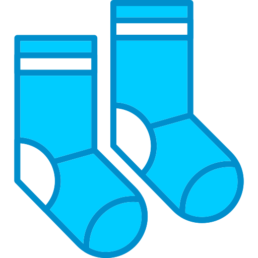 chaussettes Icône gratuit chaussettes Icône gratuit