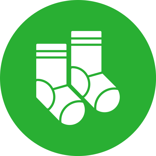 chaussettes Icône gratuit chaussettes Icône gratuit