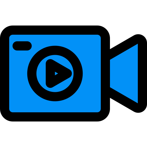 camara de video icono gratis