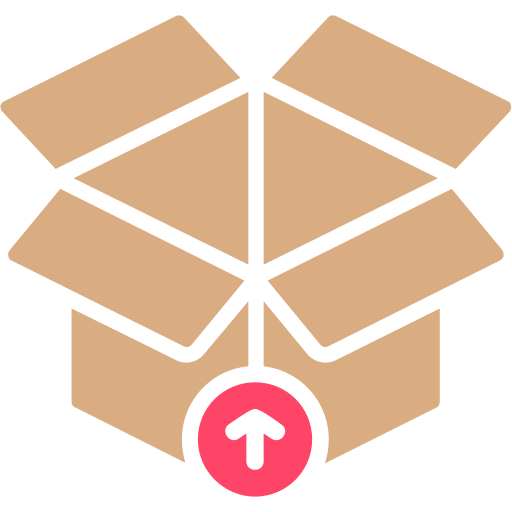 Картонная коробка бесплатно иконка Картонная коробка бесплатно иконка