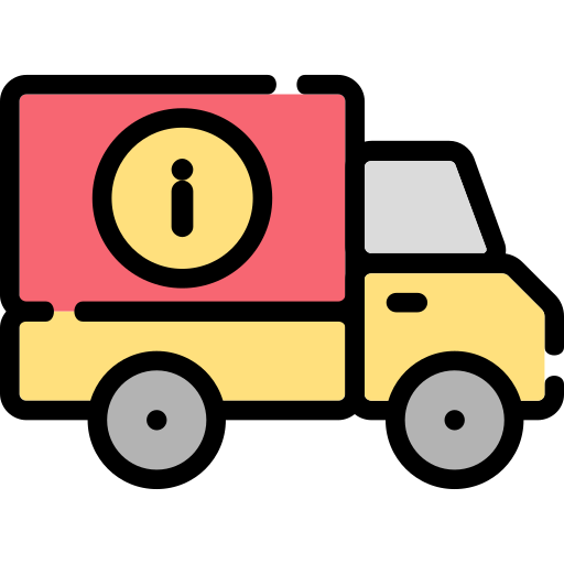 Delivery truck Generic Outline Color icon