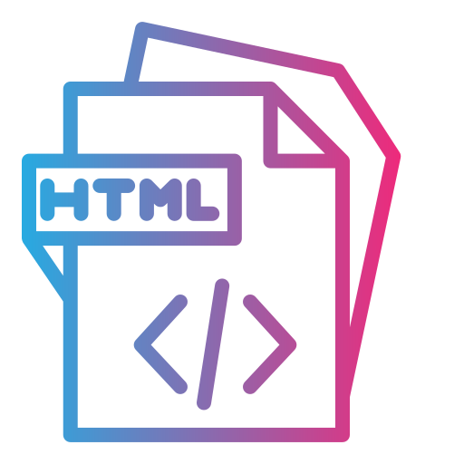 archivo html icono gratis