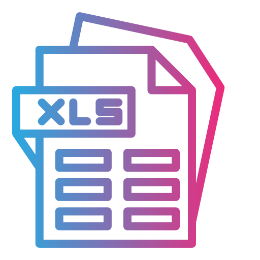 archivo xls icono gratis