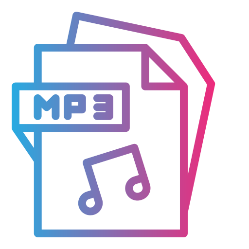 archivo mp3 icono gratis