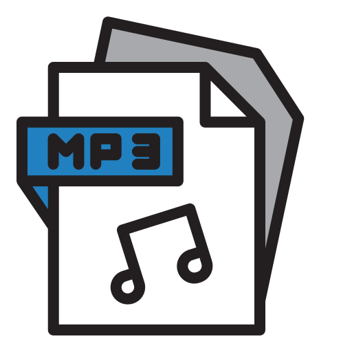 archivo mp3 icono gratis