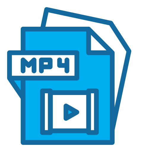 archivo mp4 icono gratis