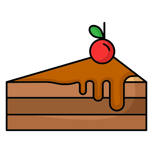 Cake Generic Outline Color icon