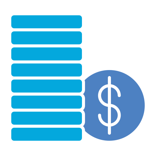 moedas grátis ícone
